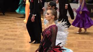 2022 WDSF GrandSlam Standard Stuttgart  Round of 48 QUICKSTEP [upl. by Iramohs497]