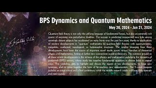 Tudor Dimofte quotThe Structure of BPS Lines in 3d N2 Categories with OPEs Vertex Hopf Algebrasquot [upl. by Ettezzil576]