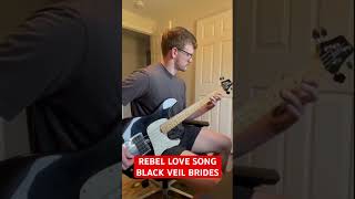 🎸 Rebel Love Song blackveilbrides bassguitar [upl. by Aitel]