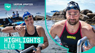 10km Race Highlights  Open Water Swimming Cup 2024  Leg 1 Piombino  European Aquatics [upl. by Blair856]