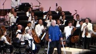 8 21 2018 Itzhak Perlman Dudamel at Hollywood Bowl [upl. by Analli]