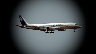 Air New Zealand Douglas DC8 Fleet History 19651987 [upl. by Alomeda]