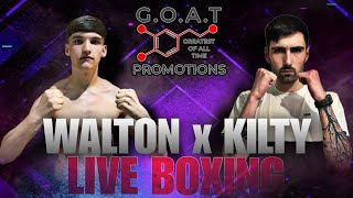 Jordan Kilty vs Jack Walton  GOAT PROMOTIONS  1 [upl. by Anoli]