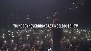 NbaYoungBoy first show on the Still Flexin Still Steppin Tour LOUIEKNOWS VLOG 26 [upl. by Heloise]