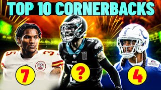 Top 10 NFL Cornerbacks The Ultimate Ranking [upl. by Nnaeirrac]