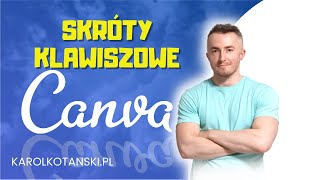 CANVAskróty klawiszowe które musisz znać by przyspieszyć tworzenie grafik [upl. by Hilton245]