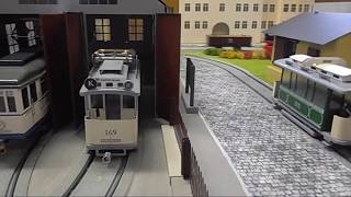 Lehnhardt Straßenbahn in Spur 0 kein Märklin Bing Bub Kraus Fandor O Gauge Tramway [upl. by Koeninger]