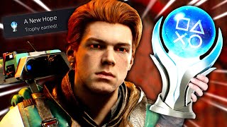 I Platinumd Jedi Fallen Order And Its Still The Most Fun Platinum Trophy [upl. by Ernaldus]