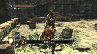 Dark Souls 2 Walkthrough Deprived Class  Part 9 quotSoldier Key Locked Doorsquot [upl. by Spragens]