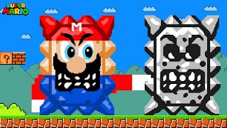 Cat Mario Super Mario Bros But Mario Touches It Then Mario Becomes Anything [upl. by Walley]