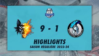 Brûleurs de Loups de Grenoble 91 Spartiates de Marseille  Highlights  Synerglace Ligue Magnus [upl. by Goar]