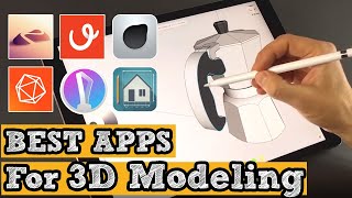 3D Modeling Apps For ios Ipadiphone [upl. by Bidget]