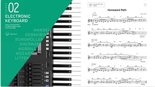 Homeward Path  Homeward Path by Nancy Litten Trinity Grade 2 Electronic Keyboard Exam Music Piece [upl. by Sacrod301]