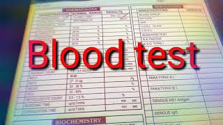 Blood test  ki puri jankari  hindi me  haemoglobin  WBC  wbc count  part 1 [upl. by Assilim]