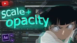 scale  opacity ЭФФЕКТЫ ДЛЯ ЭДИТА After effects 2021『excope』 [upl. by Lebyram814]