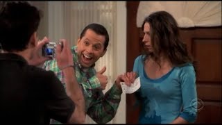 Two and a half men Walden con Courtney Ex de Charlie Sub en español [upl. by Burkitt]