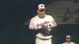 Curt Schilling gets first strikeout in MLB debut in 1988 [upl. by Caleb]