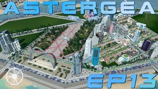 Cities Skylines Astergea EP13  The Hávamál Neighborhood amp The Verðandi Plaza [upl. by Gillett]