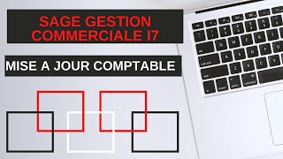 Sage gestion commerciale Mise à jour comptable facture avoir [upl. by Solracsiul]