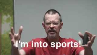 Daily Easy English Expression 0003 Im into sports [upl. by Arocahs]