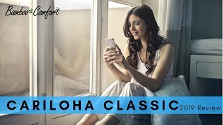 Cariloha Classic Bamboo Sheets Review for 2020 [upl. by Nohshan]