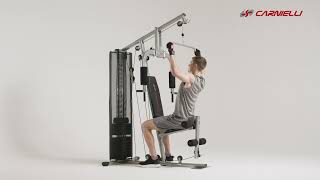 Panca Multifunzione Carnielli Gymfit 1000 [upl. by Jain]