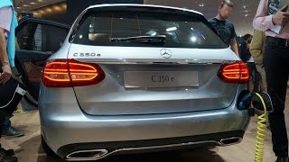 MercedesBenz C 350e TModel 2015 Walkaround at the IAA 2015 in Frankfurt Germany [upl. by Kired]