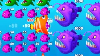 Fishdom Ads Mini Aquarium Help the Fish  Hungry Fish New Update 103 Collection Tralier Video [upl. by Mace314]