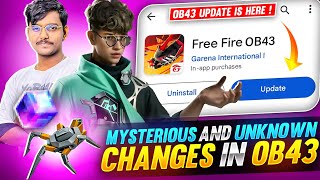 Things You Dont Know About OB43 Update😍🔥  Garena Free Fire [upl. by Schmidt]