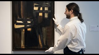 Létrange mal autour des peintures de Pierre Soulages qui se mettent à suinter [upl. by Jayson]