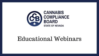 CCB Educational Webinar  Applying for a Cannabis Consumption Lounge License [upl. by Rufina469]