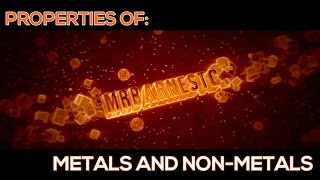 GCSE Chemistry 19 Whats the difference between a Metal and a NonMetal [upl. by Aikan329]