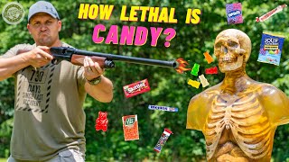 How Lethal Is Candy  🍭 4 Gauge Candy Shotgun Shells [upl. by Sarine269]