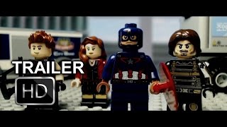 Captain America Civil War  Trailer IN LEGO [upl. by Ocicnarf137]