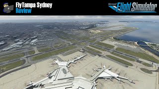 MSFS 2020  REVIEW FlyTampa Sydney YSSY scenery for Microsoft Flight Simulator 2020 [upl. by Prior495]