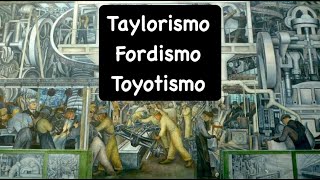 Fordismo Taylorismo Toyotismo para o CNU [upl. by Eelarac542]