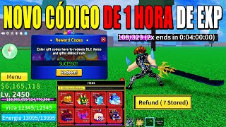 3 NOVOS CÓDIGOS  28 CÓDIGOS DE EXP BELI E RESET DO BLOX FRUITS  blox fruit codes [upl. by Aciraj]