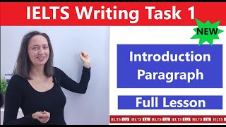 IELTS Writing Task 1 Introduction Paragraph  High Band Score Lesson [upl. by Dyana610]