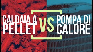 CALDAIA A PELLET VS POMPA DI CALORE [upl. by Honey792]