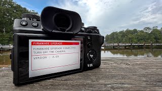 New Fujifilm Firmware Updates September 2023 [upl. by Bigot]