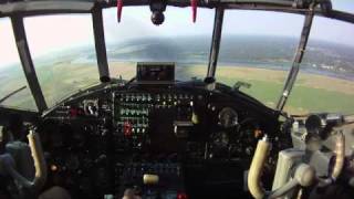 An2 fast descent and landing cockpit view HD [upl. by Annahsohs271]