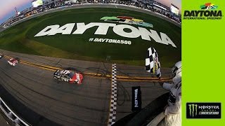 A Monster win for Kurt Busch [upl. by Ynitsed]