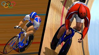 SEPEDA KEIRIN Dari Game OLIMPIADE [upl. by Tnecillim819]