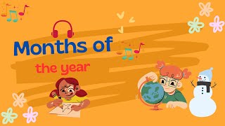 months of the year rhyme  12 months of the year  months of the year song  months of the year [upl. by Ahtelat]