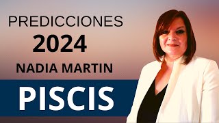 ¿QUE VIENE EN 2024 PREDICCIONES SIGNO DE PISCIS  NADIA MARTIN [upl. by Aneleasor]