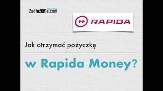 Rapida Money  jak otrzymać pożyczkę dla zadłużonych [upl. by Elleinwad353]