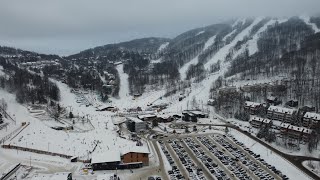 Day Ski Bromont Bromont QC Canada Dec 2021 [upl. by Tterrag]