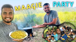 दोस्तों के साथ की मैगी पार्टी 🎉 😜 PICNIC WITH FRIENDS  ​⁠munishvlog1313  Adventure 🌎🥰❤️ [upl. by Killian]