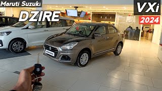 Maruti Suzuki Dzire VXi AMT 2024 ❣️ DZIRE Reallife Review 😍 [upl. by Anrol486]