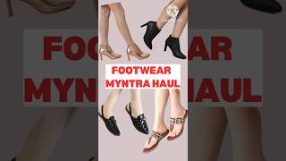 FOOTWEAR MYNTRA HAUL 1  HUGE FOOTWEAR COLLECTION footwear myntrahaul shoes heels boots myntra [upl. by Skiba]